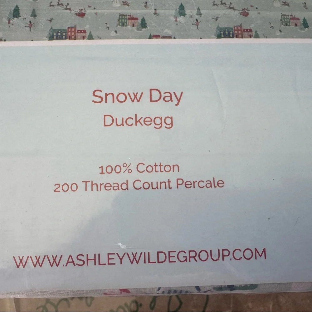 Cath Kidston “snow day” queen sheet set!So cute &  comfy⛸️🌲⛄️zoom in for details